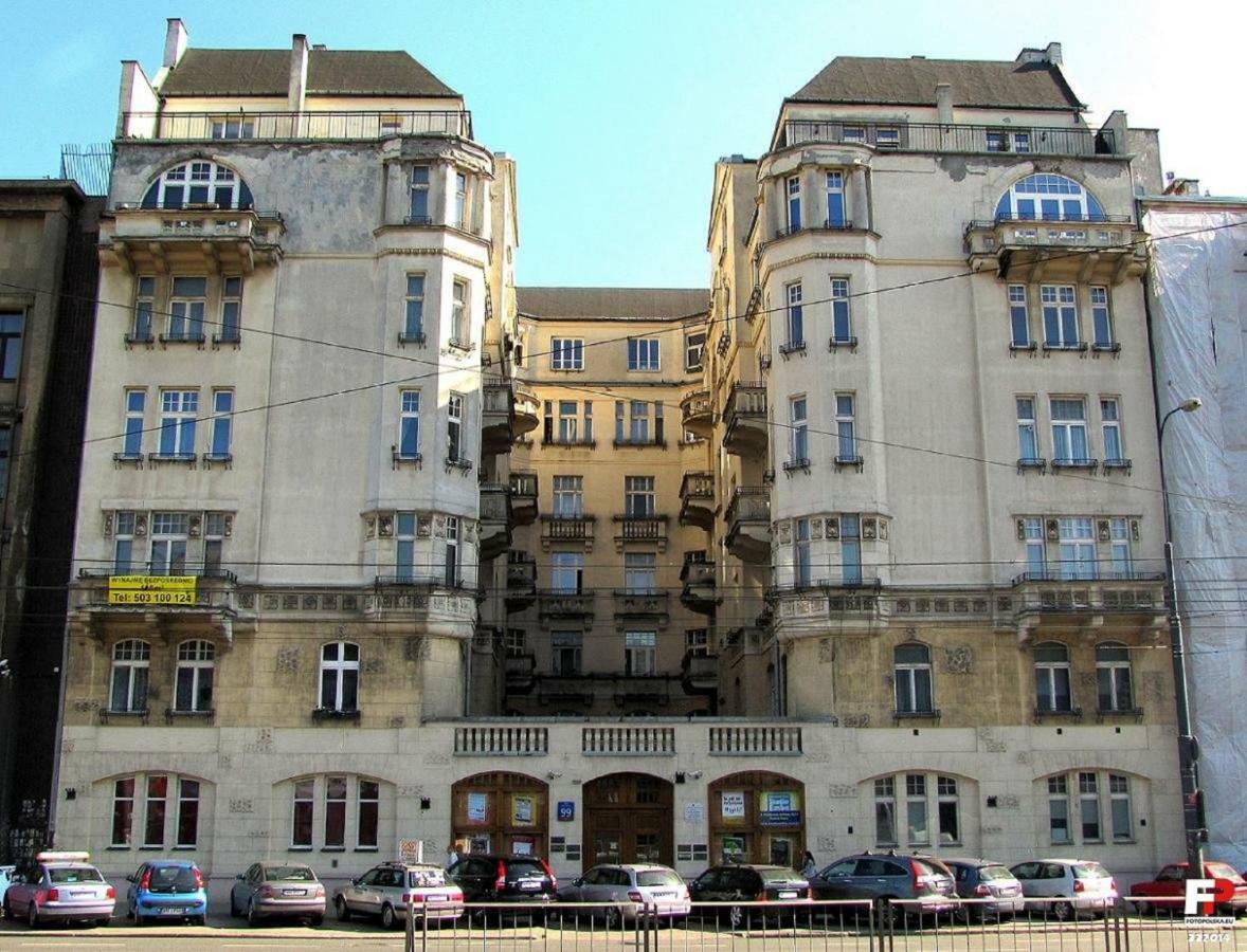 Ferienwohnung Art Nouveau Centre Warschau Exterior foto